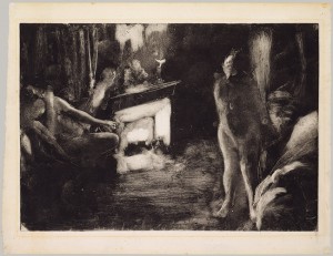 Degas monotype