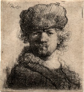 Rembrandt self fur