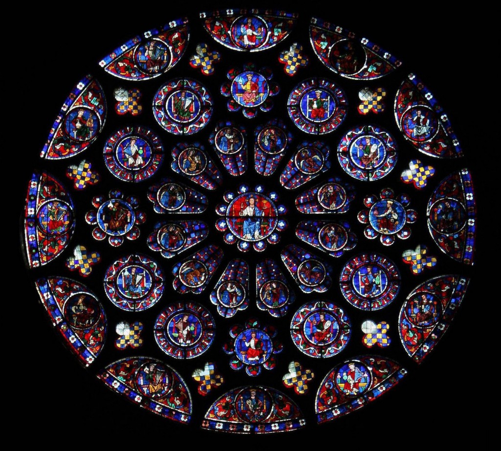 rose window Art History Glossary